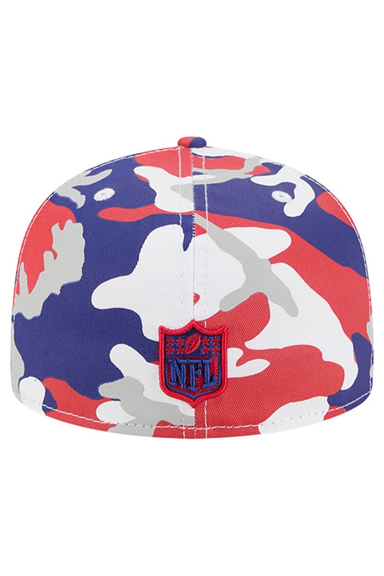 Men's New Era  Red/Royal New York Giants 59FIFTY Fitted Hat, Alternate, color, Red