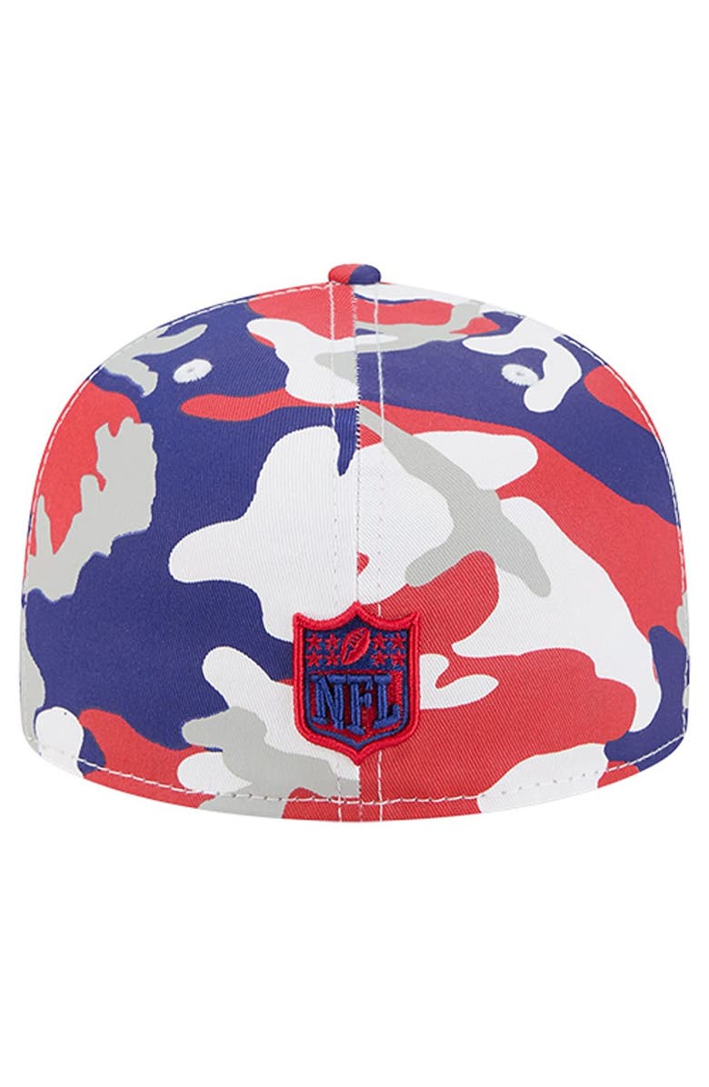 New Era Men's New Era  Red/Royal New York Giants 59FIFTY Fitted Hat, Alternate, color, Red