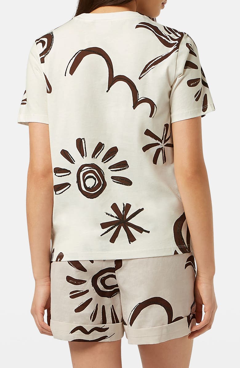 Scotch & Soda Sketch Cotton Graphic T-Shirt, Alternate, color,