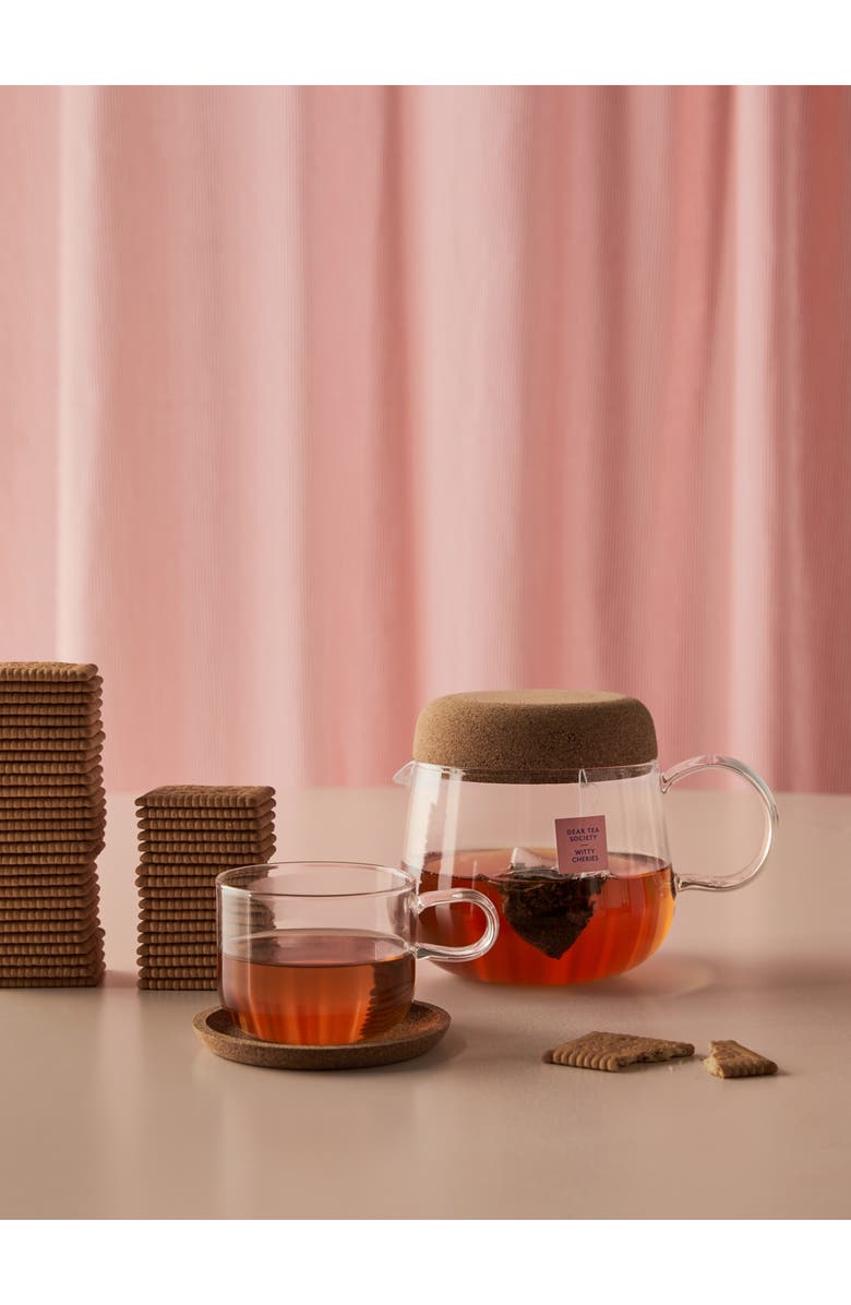 Kosta Boda Viva Teapot with Cork Lid, Alternate, color, 