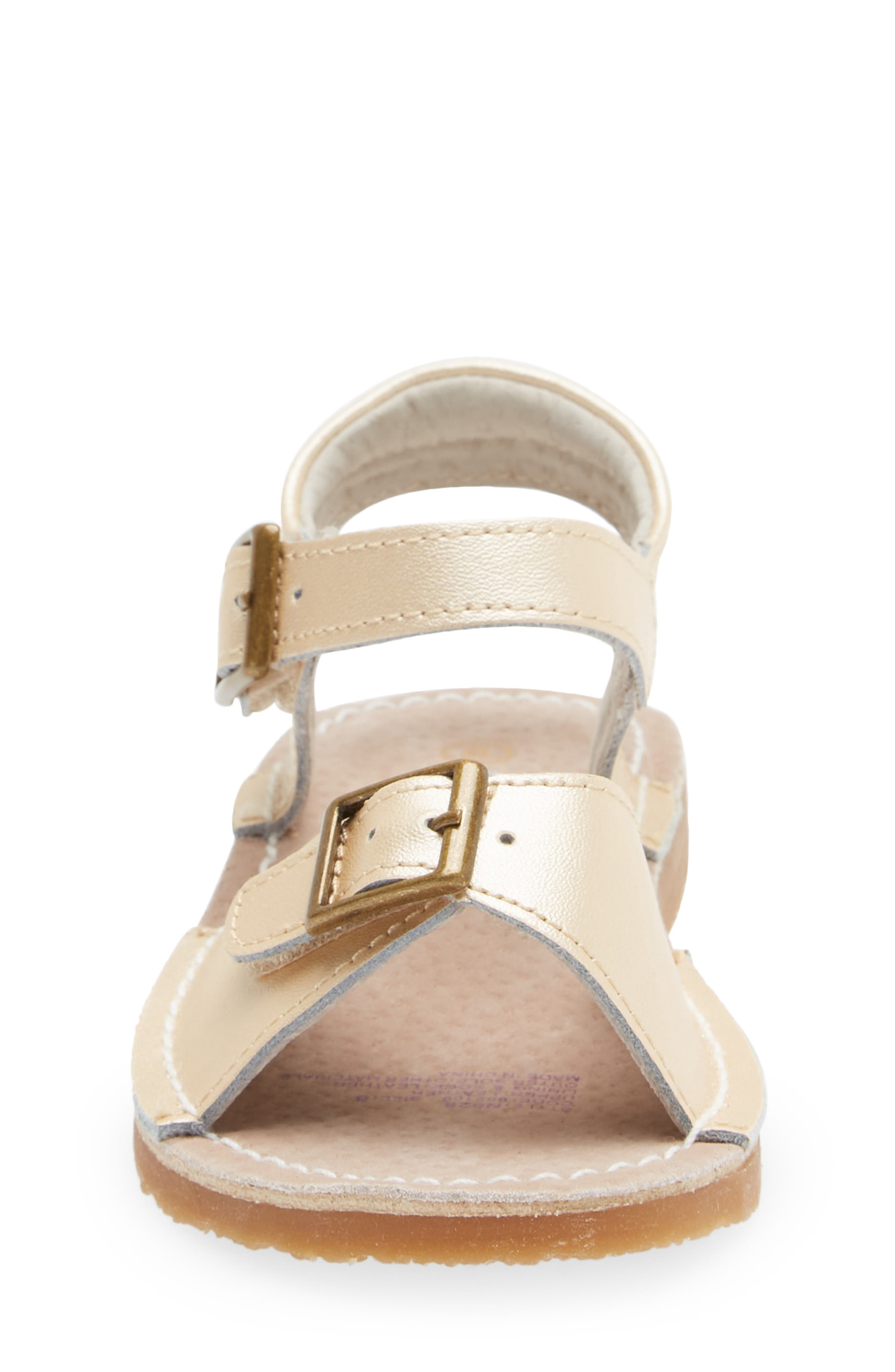 L'AMOUR Kids' Olivia Buckle Sandal, Alternate, color, Champagne