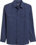 Pendleton Burnside Solid Flannel Button-Up Shirt