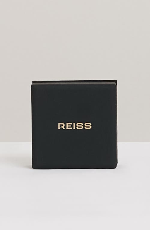 REISS REISS AMBER PAVÉ STATEMENT HOOP EARRINGS