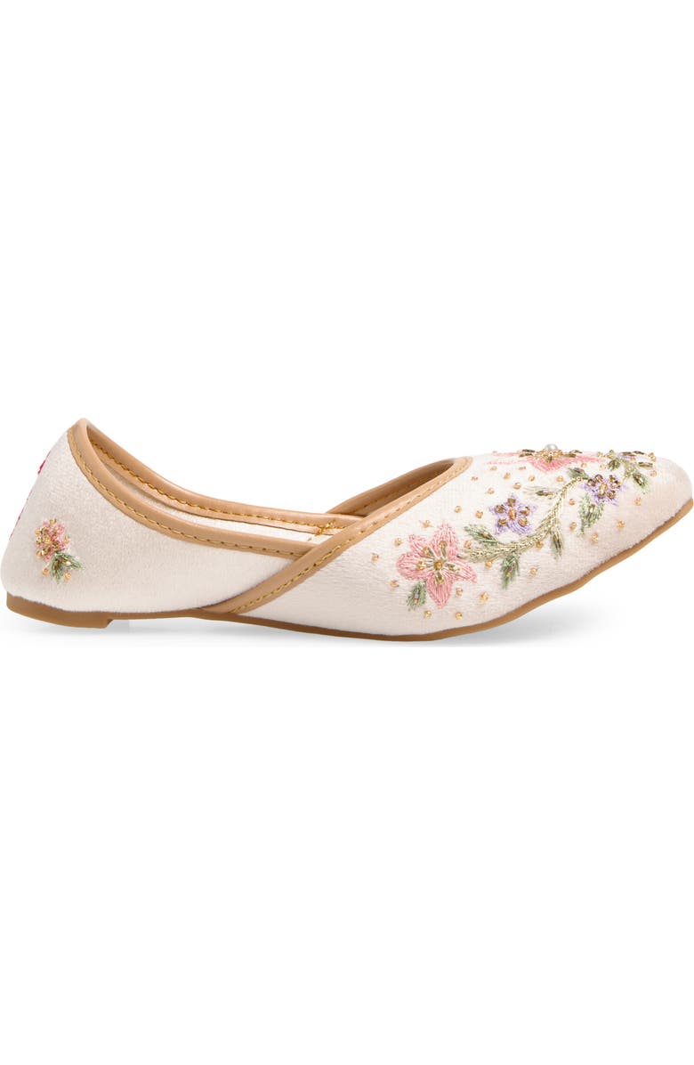 FUCHSIA Rosabelle Flat, Alternate, color, Beige