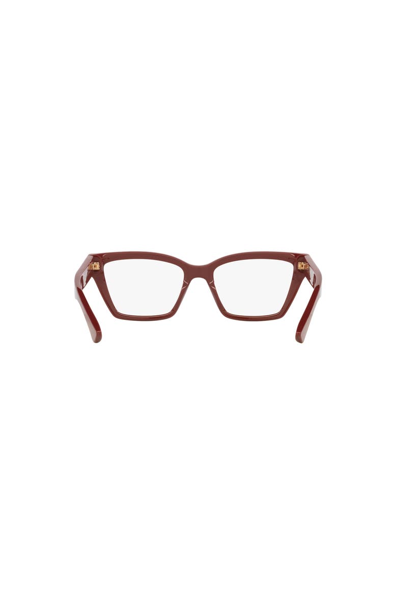 53mm Cat Eye optical glasses, Alternate, color, Red
