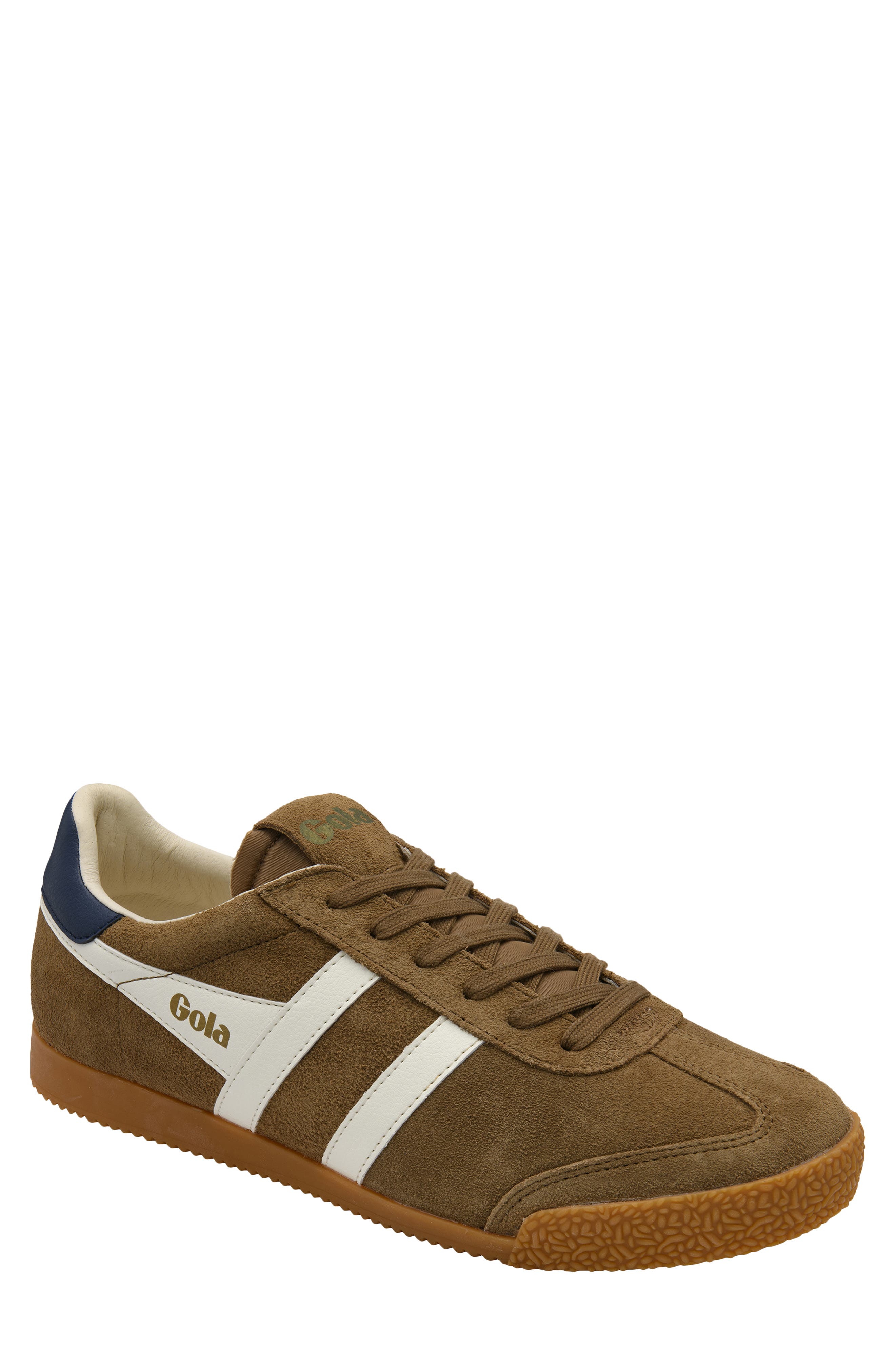 Gola Elan Sneaker, Main, color, Tobacco/ Off White/ Navy