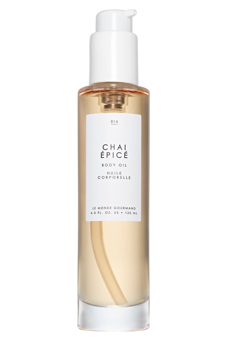 Chai Épicé Body Oil, Main, color, NO COLOR