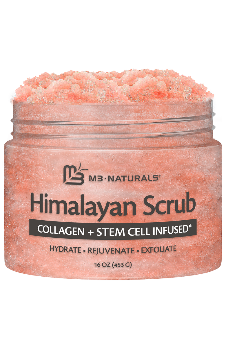 Himalayan Salt Scrub, 16oz, Main, color, None