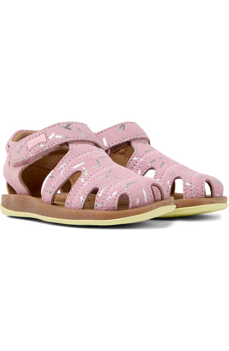 Camper Kids' Bicho Fisherman Sandal, Main, color, Medium Pink
