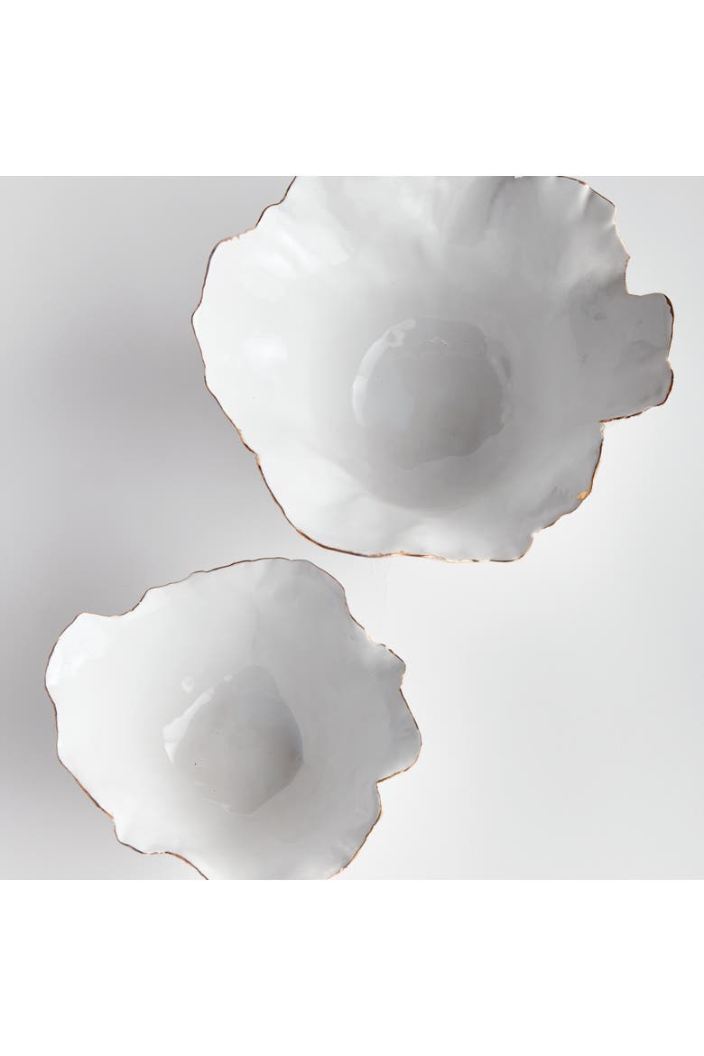 Maribella Decorative Bowls Set of 2, Alternate, color, White