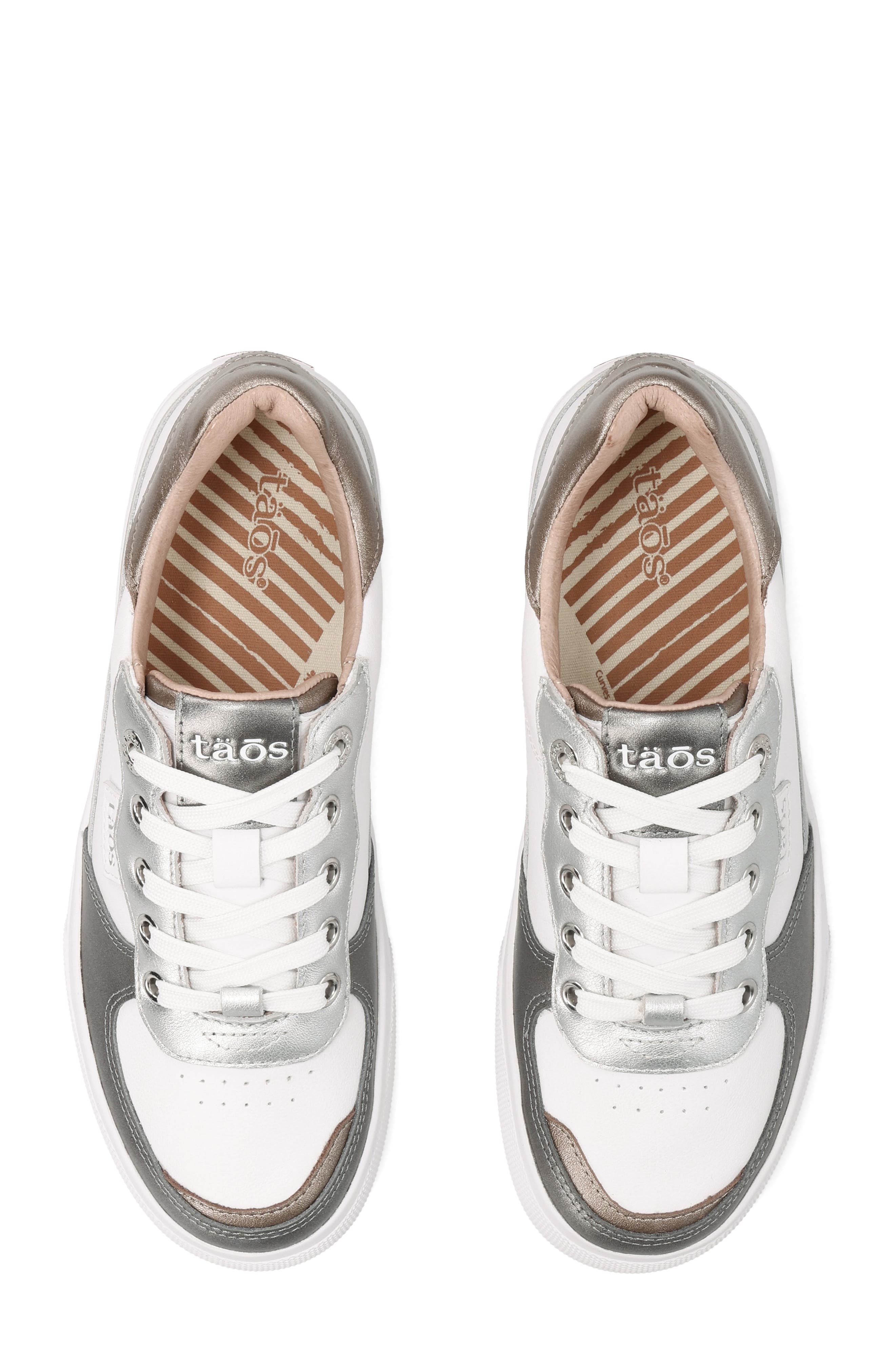 Pop Soul Sneaker, Alternate, color, WHITE METALLIC MULTI