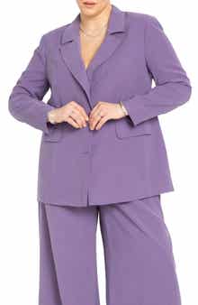 ELOQUII Sleek Notch Lapel Blazer