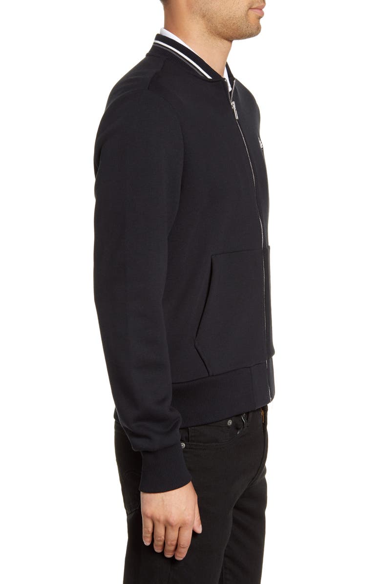 Fred Perry Fleece Track Jacket, Alternate, color, 