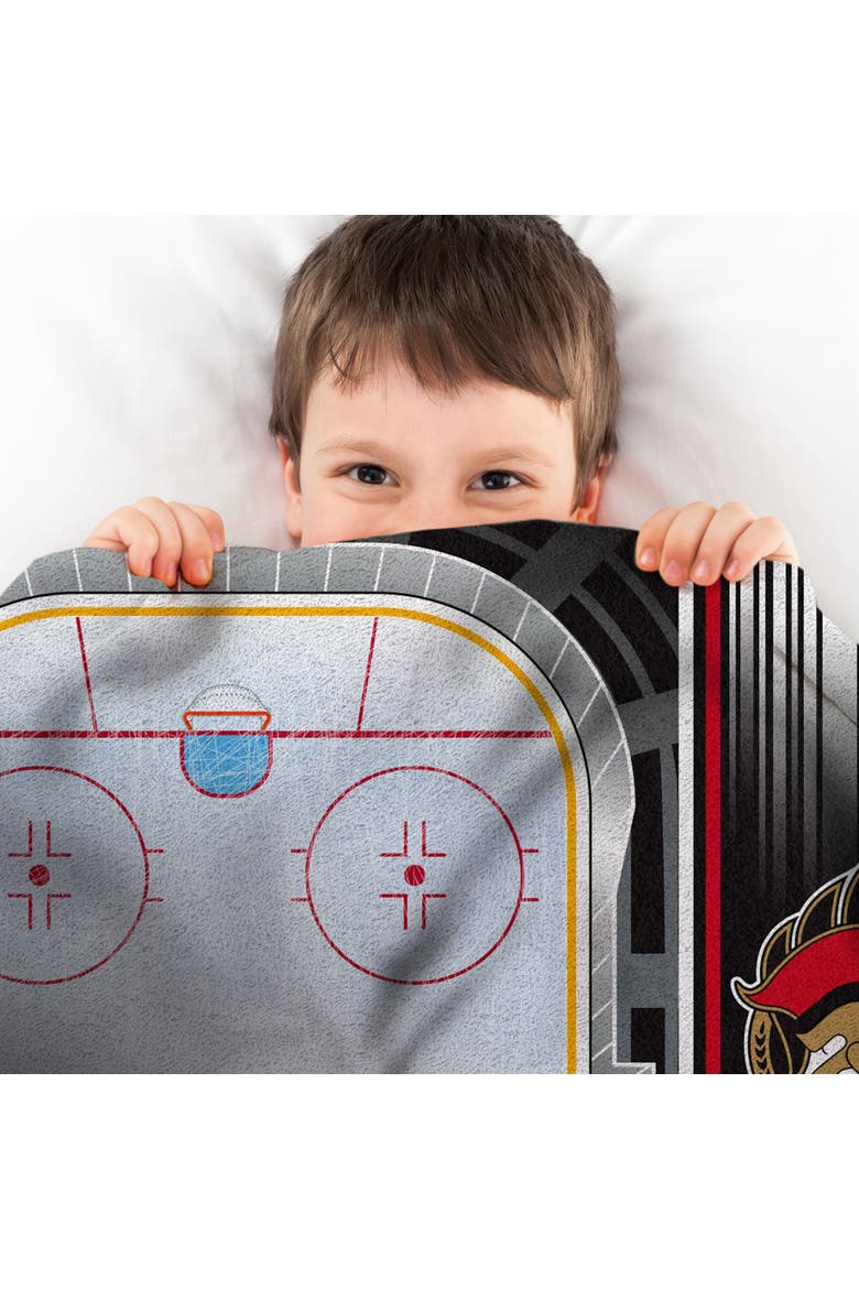 Ottawa Senators Home Ice 60" x 80" Raschel Throw Blanket, Alternate, color, None