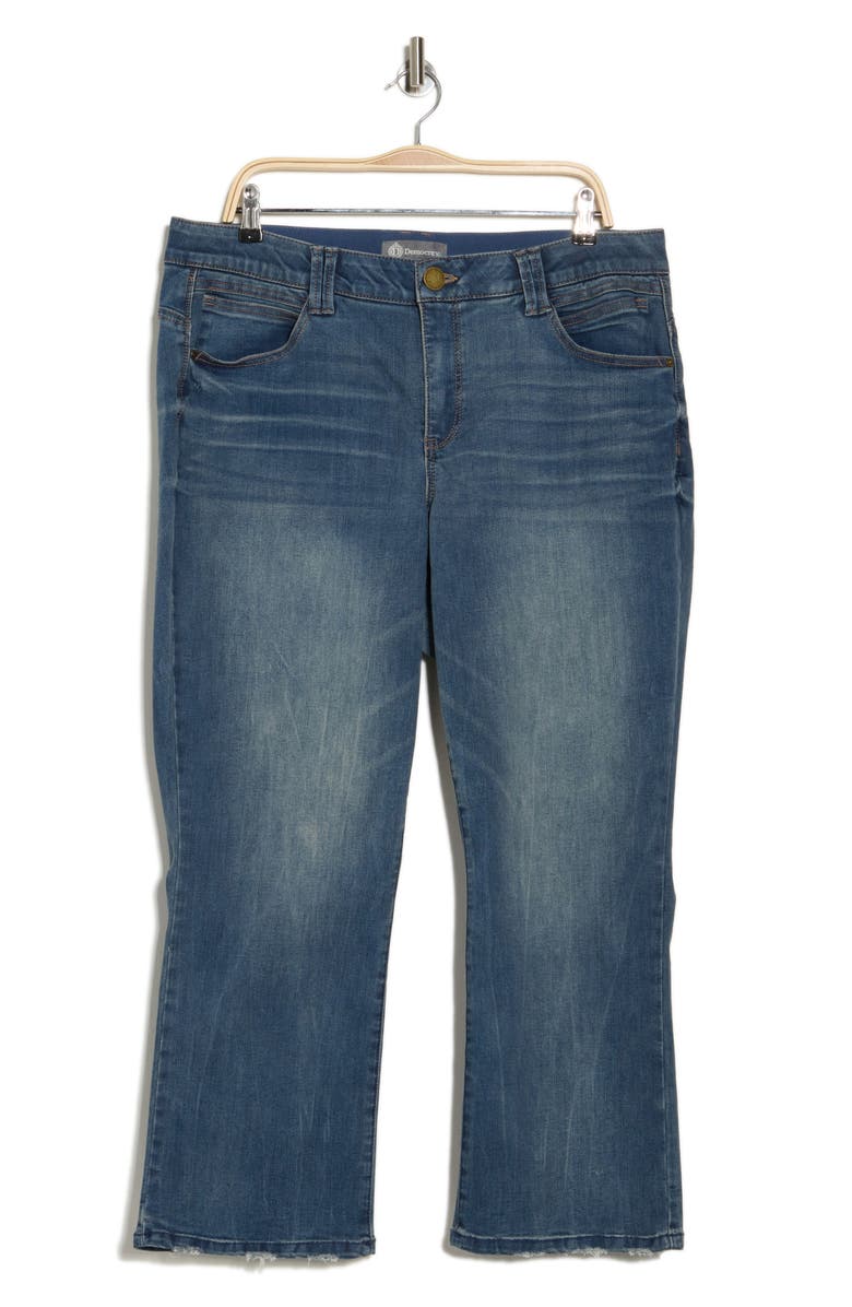 Democracy Cropped Itty Bitty Flare Leg Jeans, Main, color,