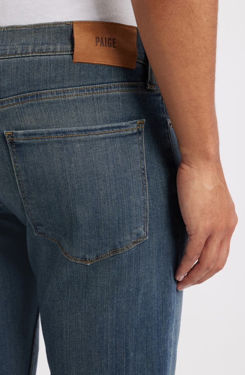 PAIGE Lennox Slim Fit Jeans, Alternate, color, Makai