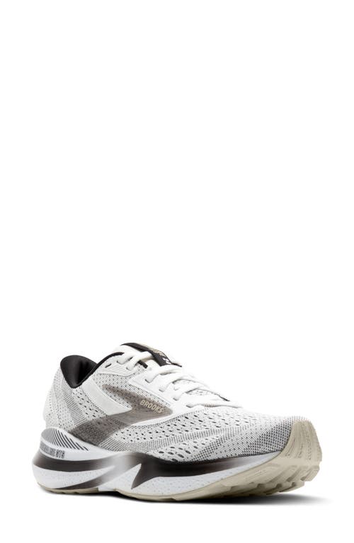 Brooks Women's Gts 24 Running Sneakers From Finish Line In White/black/pelican