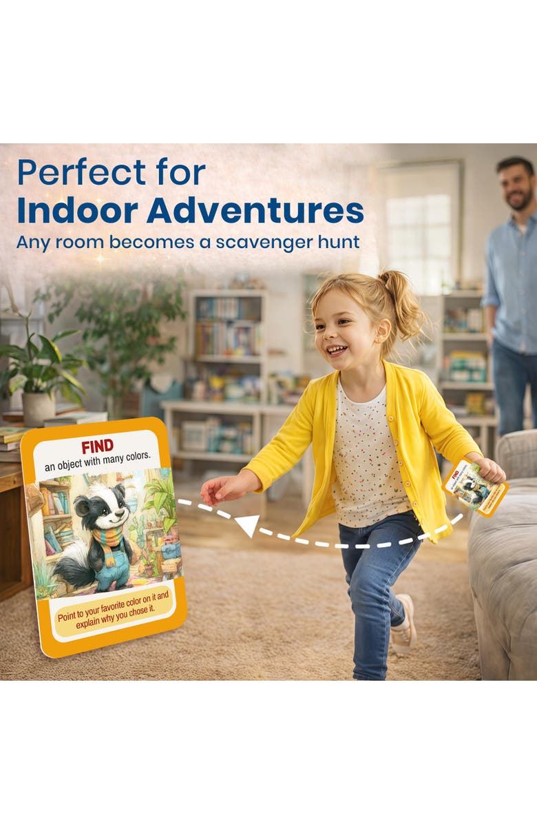 Quokka Kids Card Game Set with Multiple Activities, Alternate, color, Indoor