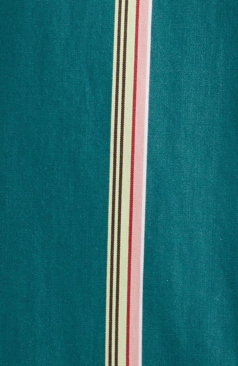 Madewell The Easy Poplin Button-Up Shirt, Alternate, color, Deep Lagoon Stripe