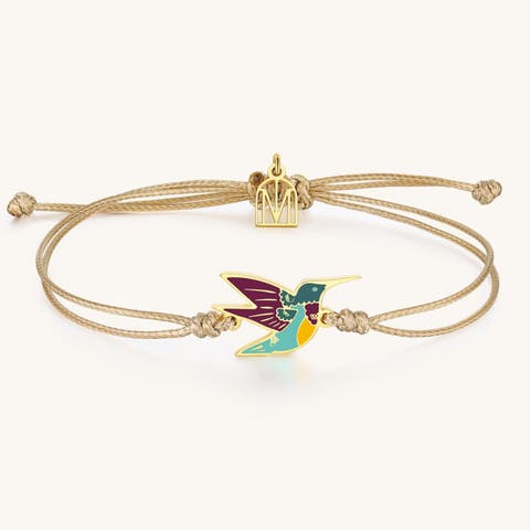Hummingbird Be Present bracelet
