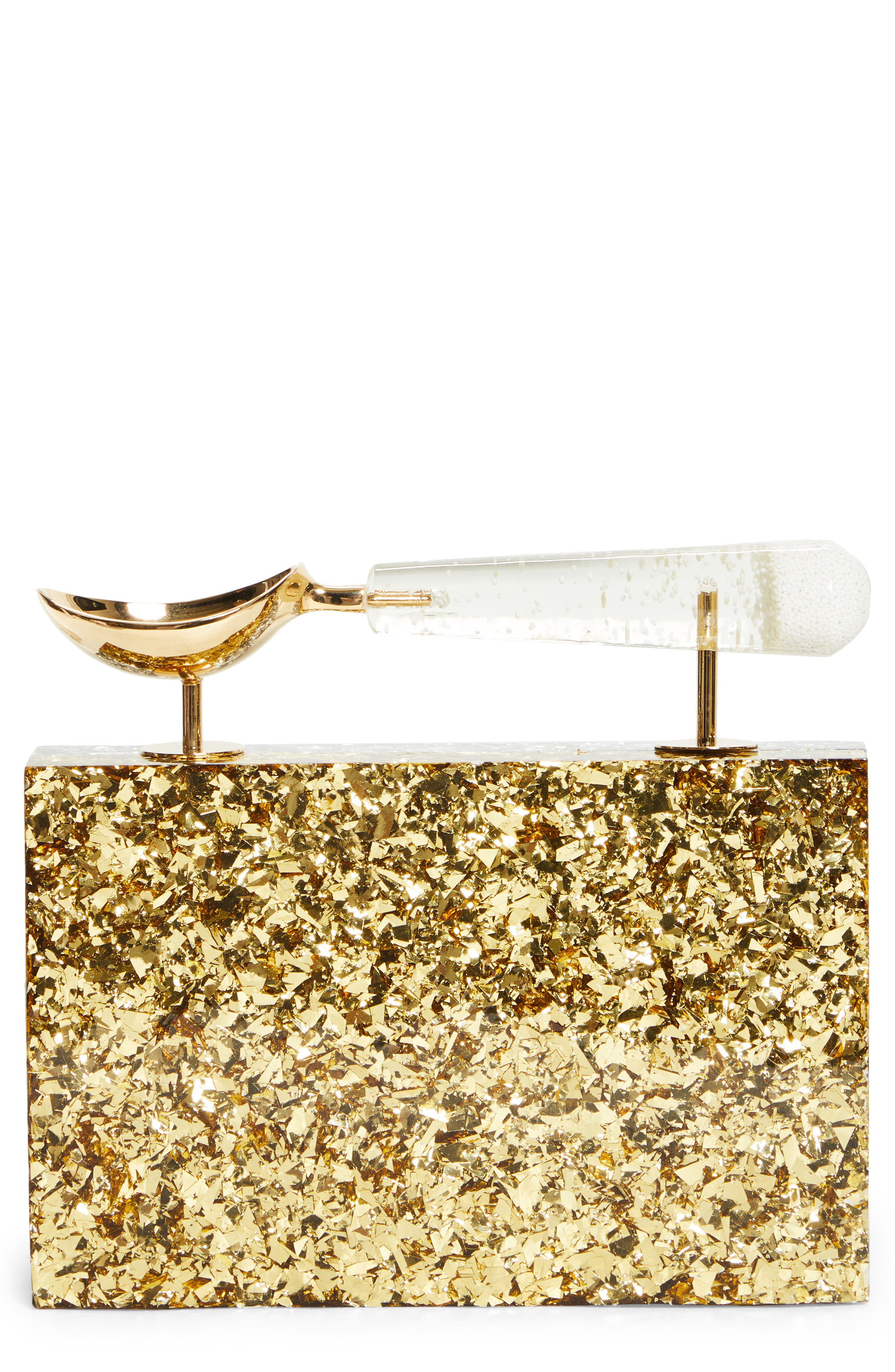 L’alingi L'alingi Jasmina Fever Glitter Top Handle Bag, Main, color, 