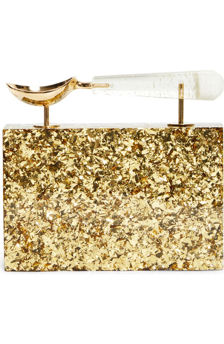 L’alingi L'alingi Jasmina Fever Glitter Top Handle Bag, Main, color,