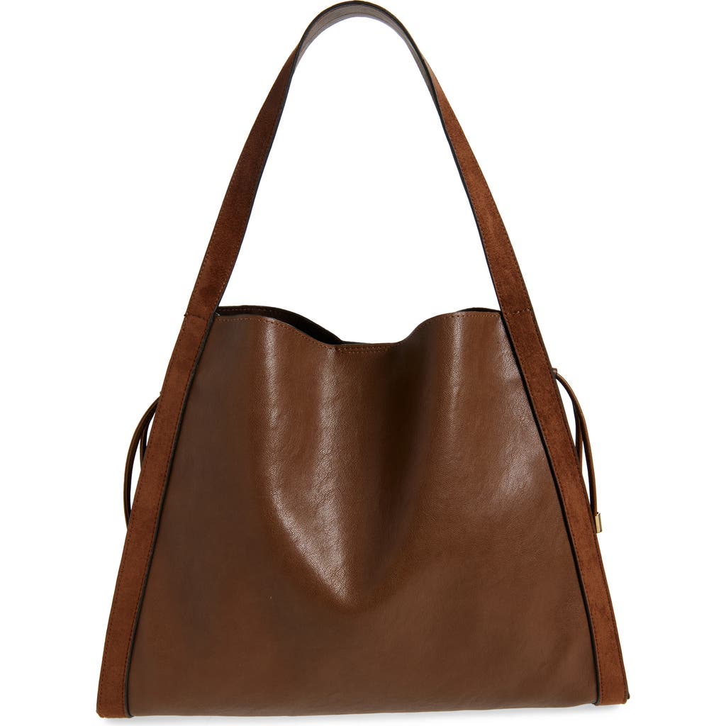 Dolce Vita Fallon Faux Leather Shoulder Bag In Orange