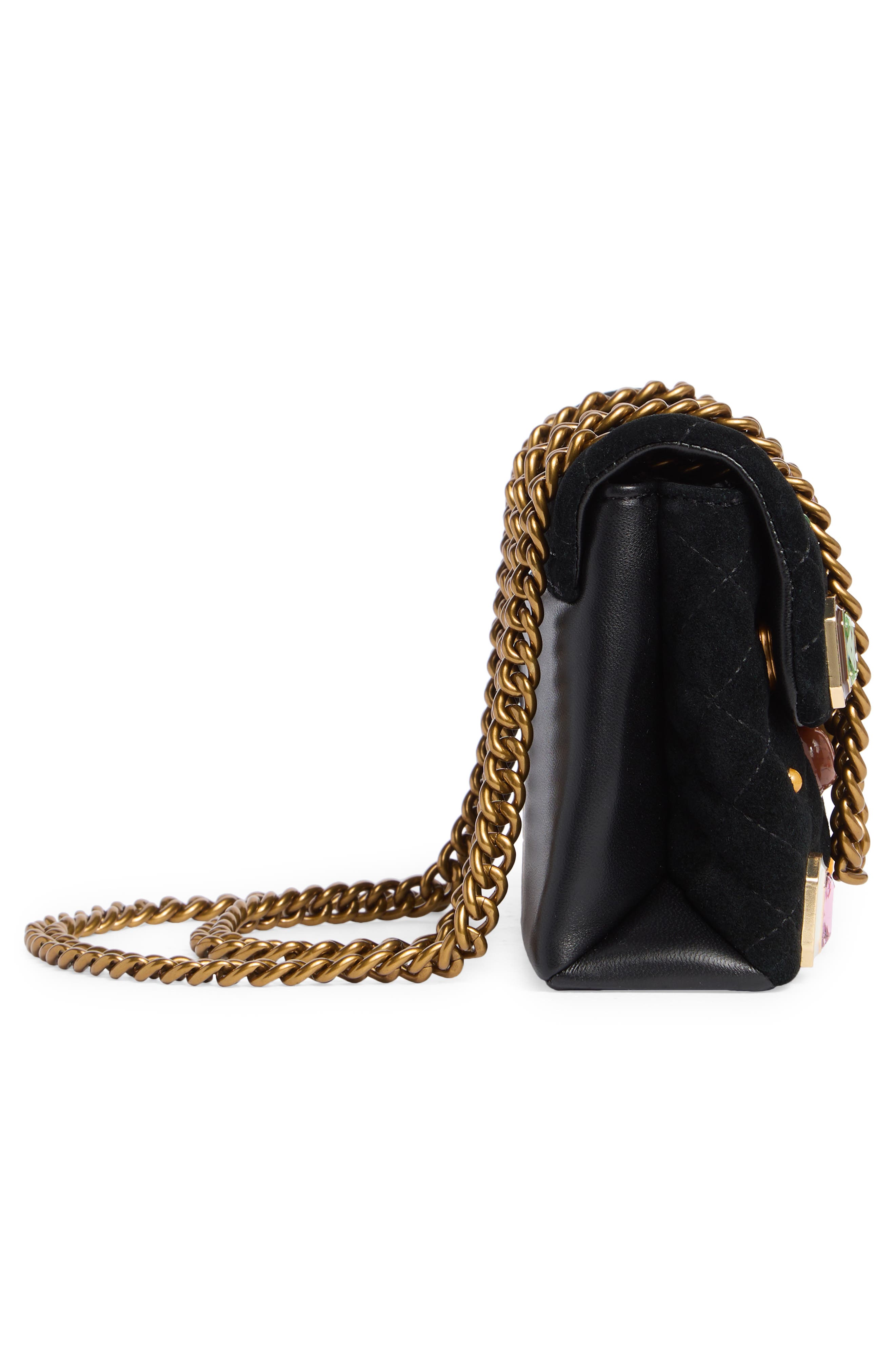 Kurt Geiger London Mini Brixton Gems Convertible Shoulder Bag, Alternate, color, 