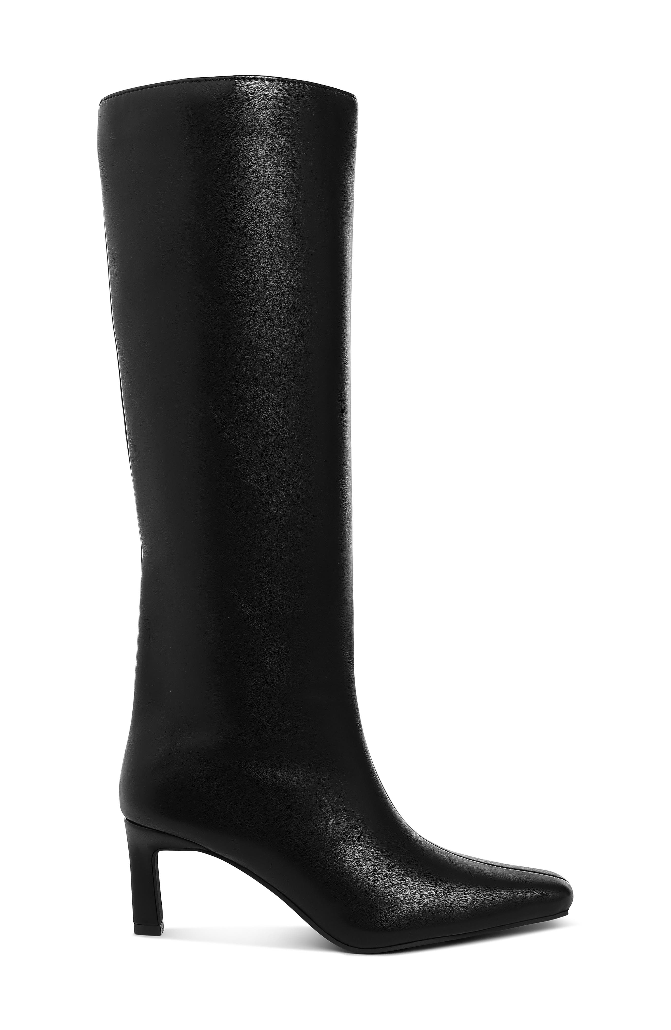 LONDON RAG Syringa Tall Boot, Alternate, color, Black