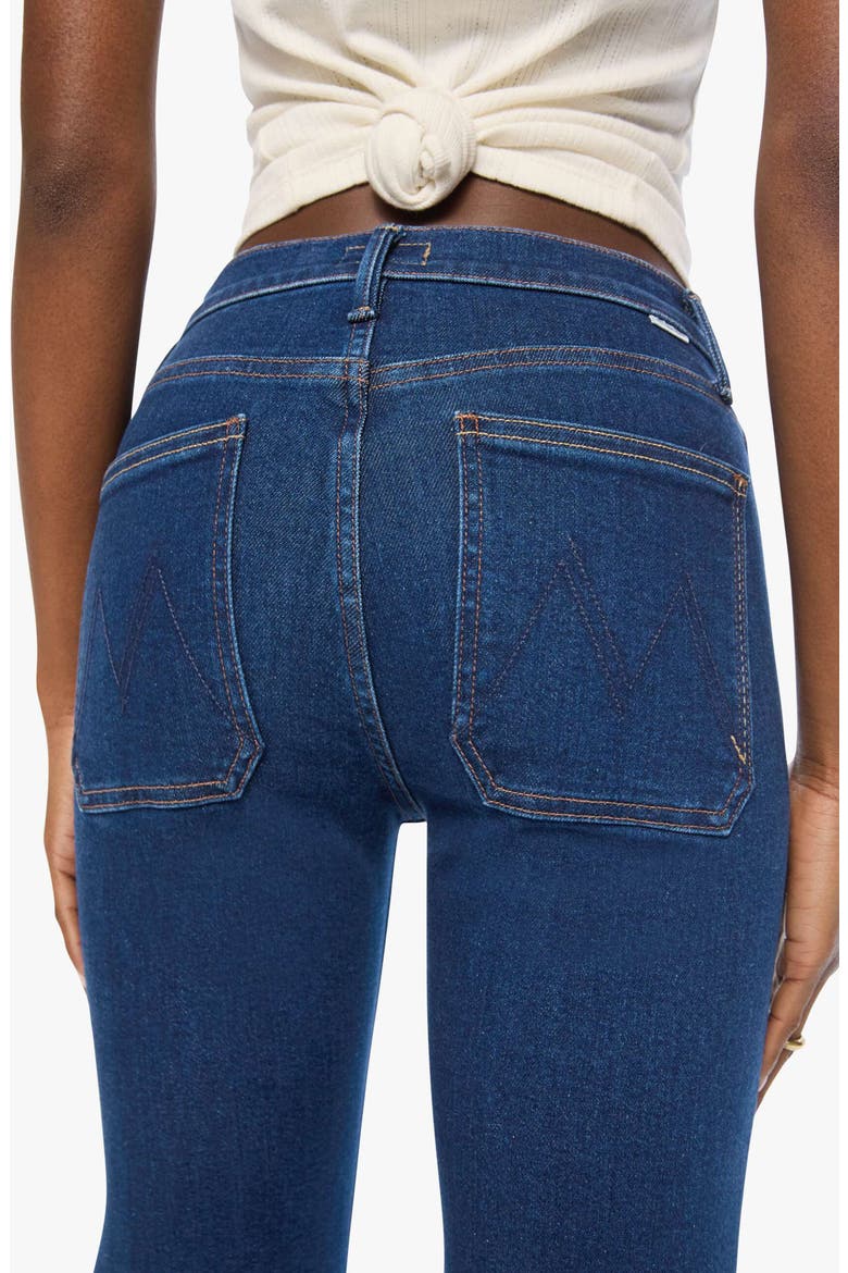 The Patch Pocket Doozy Flare Jeans, Alternate, color, RETROGRADE RODEO