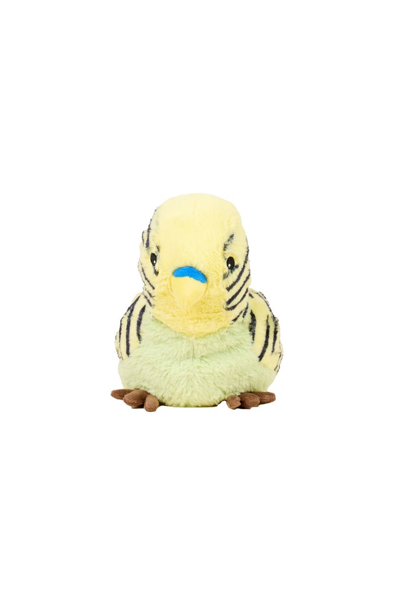 Warmies Green Parakeet Plush Toy, Alternate, color, Multi Color