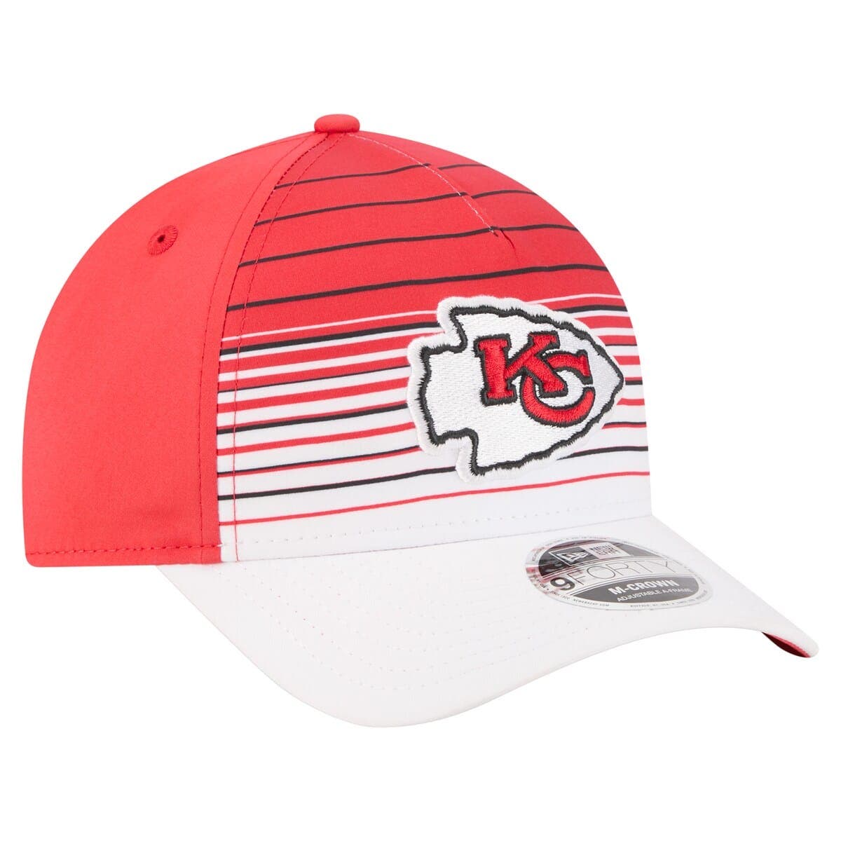 New Era Men's New Era White/Red Kansas City Chiefs Adventure Gradient ...