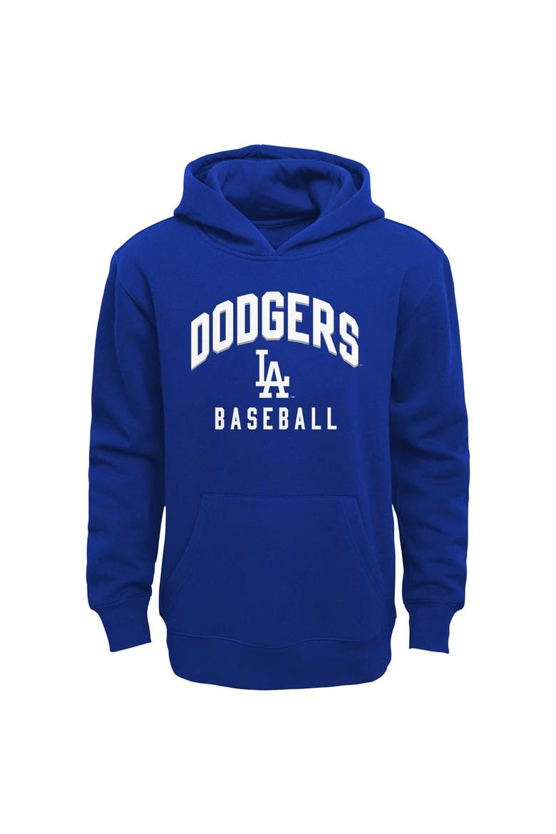 Toddler Royal/Gray Los Angeles Dodgers Play-By-Play Pullover Fleece Hoodie & Pants Set, Alternate, color, Royal