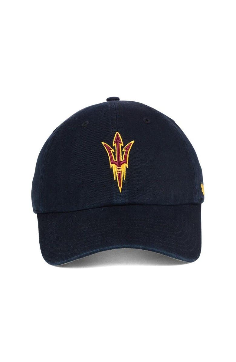 '47 Men's '47 Black Arizona State Sun Devils Clean Up Adjustable Hat, Alternate, color, 