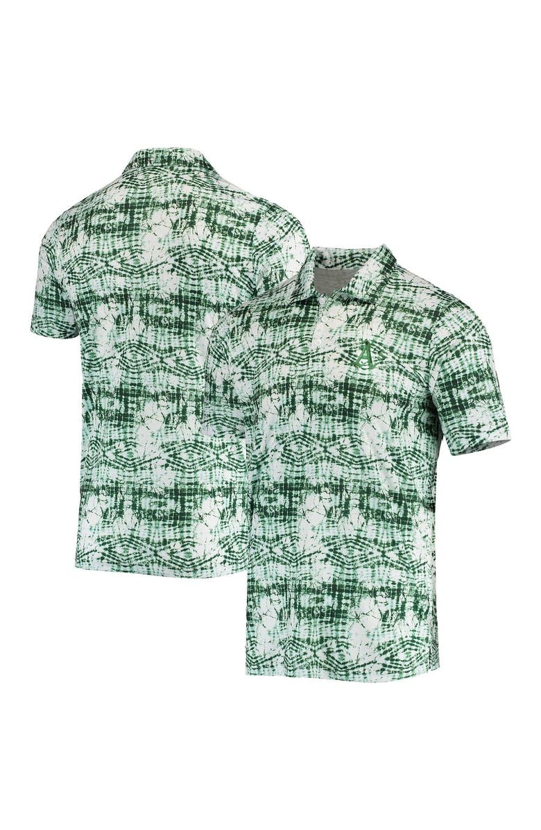 ANTIGUA Men's Antigua Green Oakland Athletics Vivid Polo, Alternate, color, Green