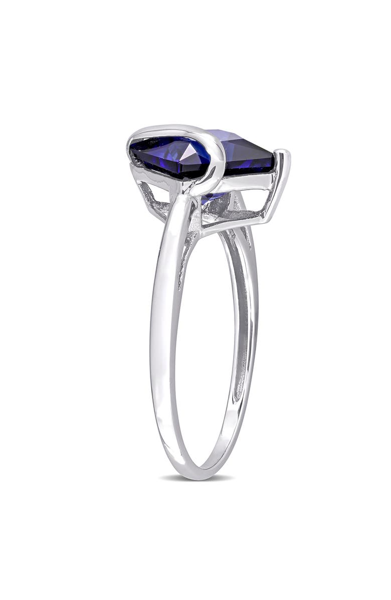 DELMAR Lab-Grown Blue Sapphire Ring, Alternate, color, 