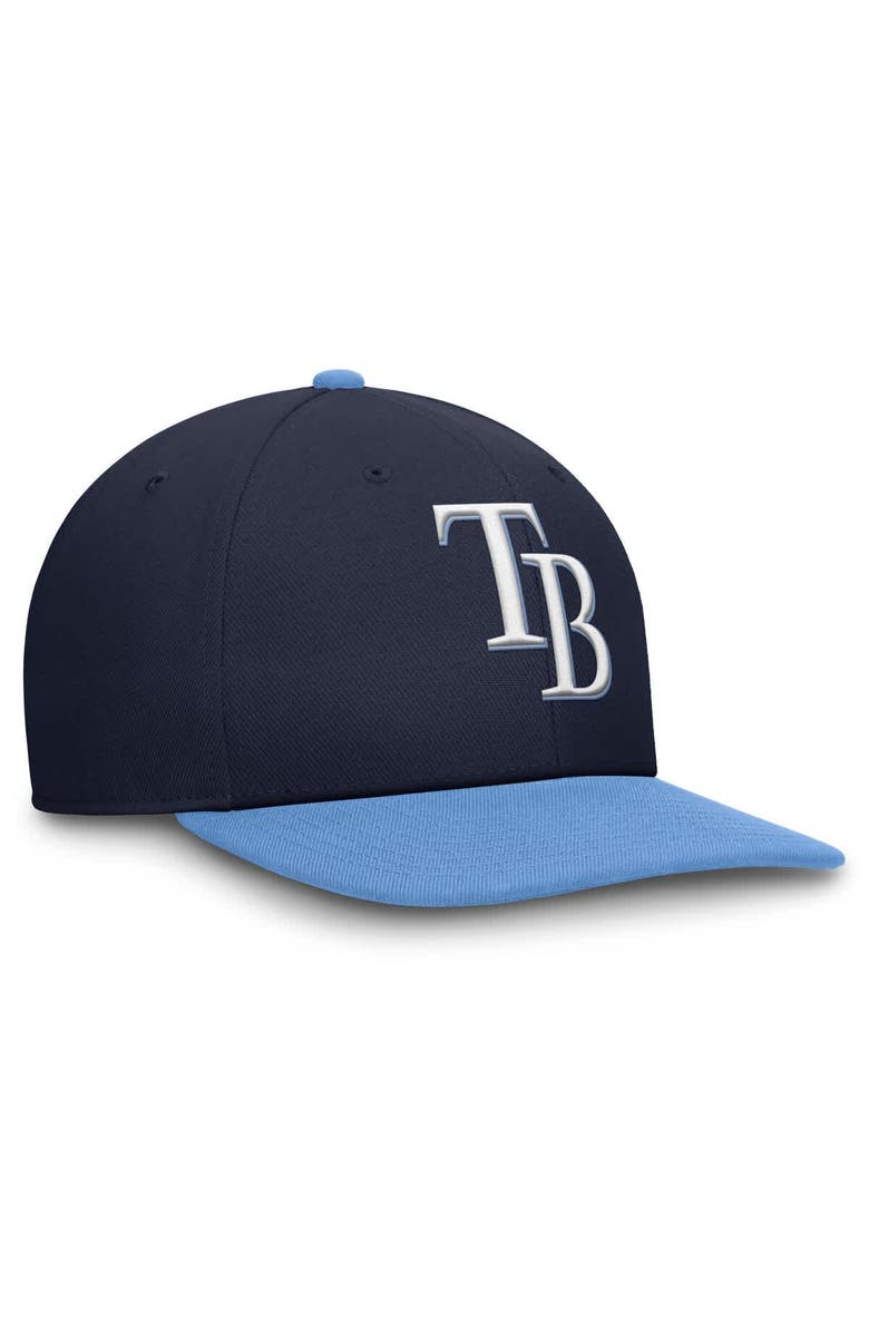 Nike Men's Nike Navy/Blue Tampa Bay Rays Pro Performance Snapback Hat, Alternate, color, Navy