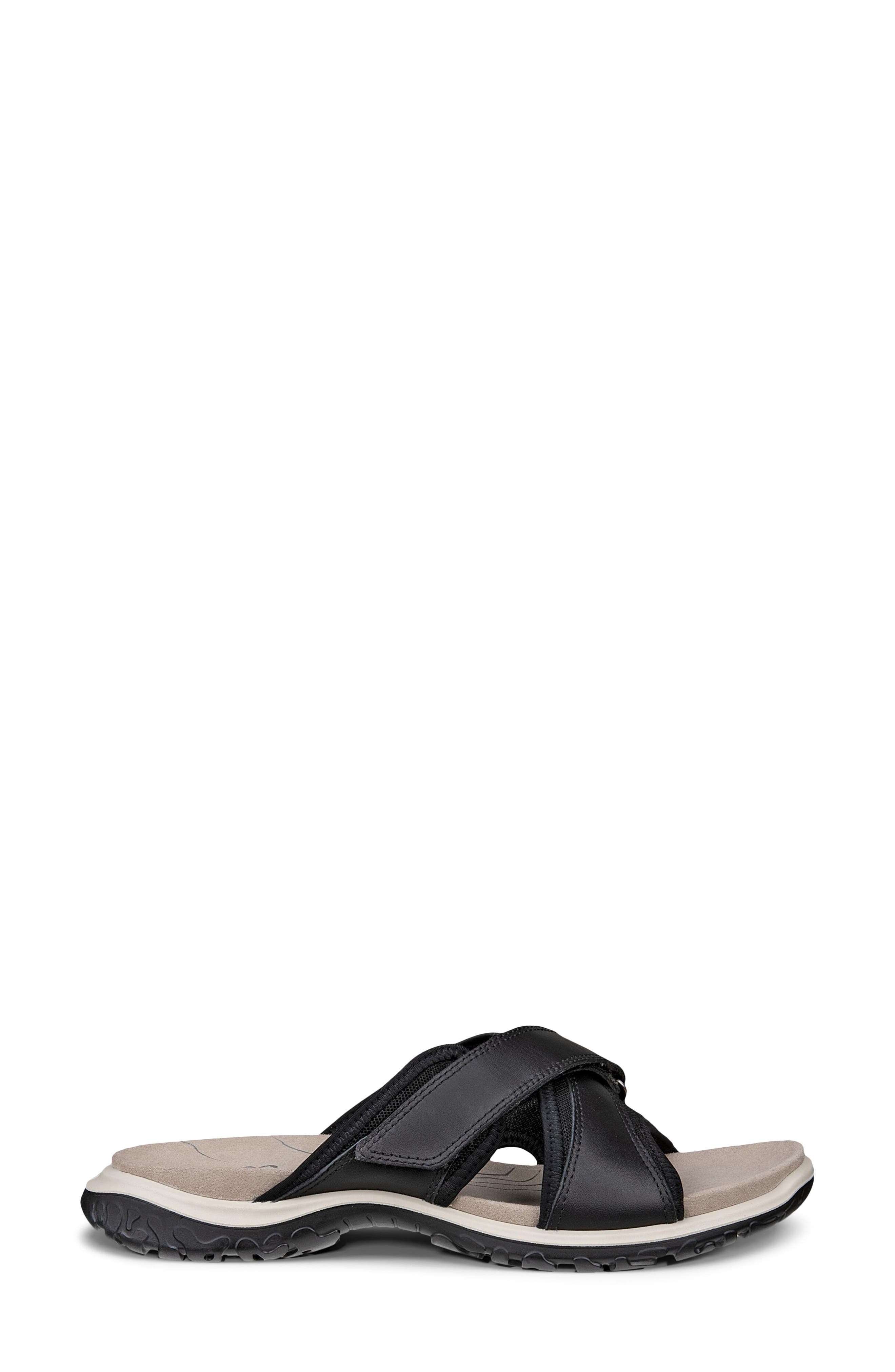 ECCO Offroad Roam Slide Sandal, Alternate, color, Black/ Black