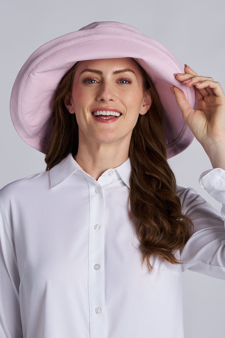 Women's Sydney Kettle Brim Hat, UPF 50+ Sun Protection, Alternate, color, Powder Pink