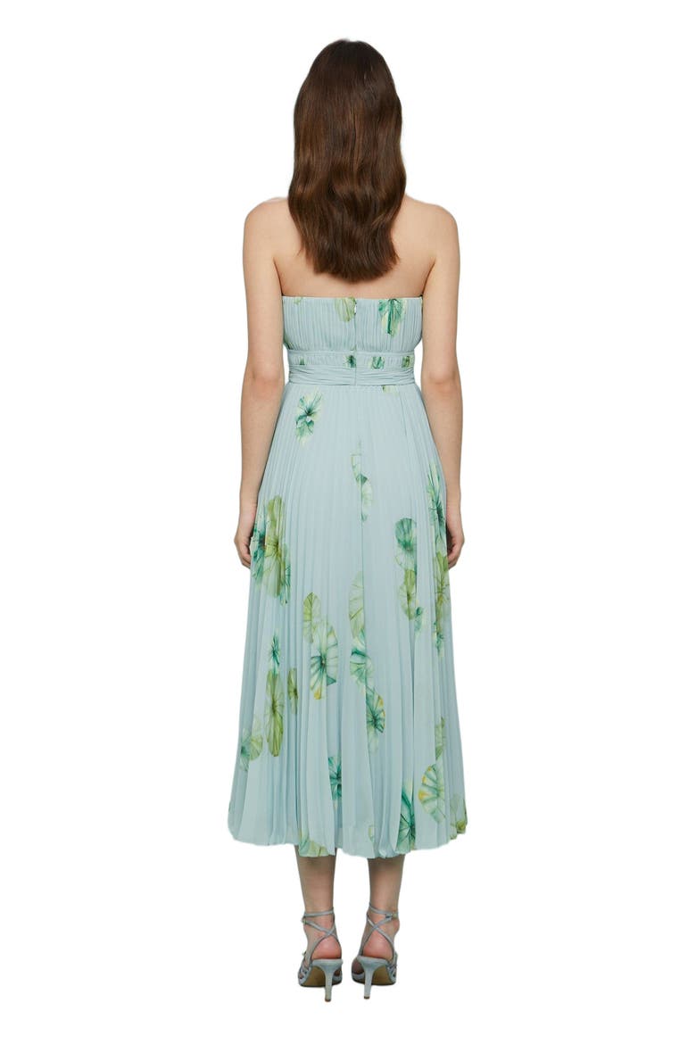 Cathy Midi Dress, Alternate, color, Lilypad Pond