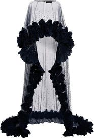 Jenny Packham Petal Bloom Ruffle-Detailed Maxi Dress