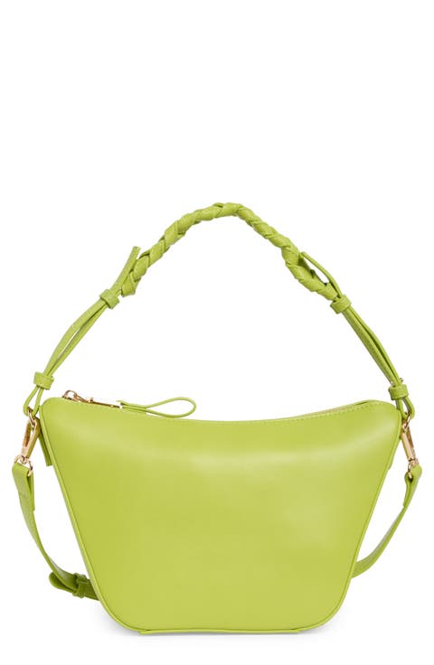 Audrina Woven Handle Handbag