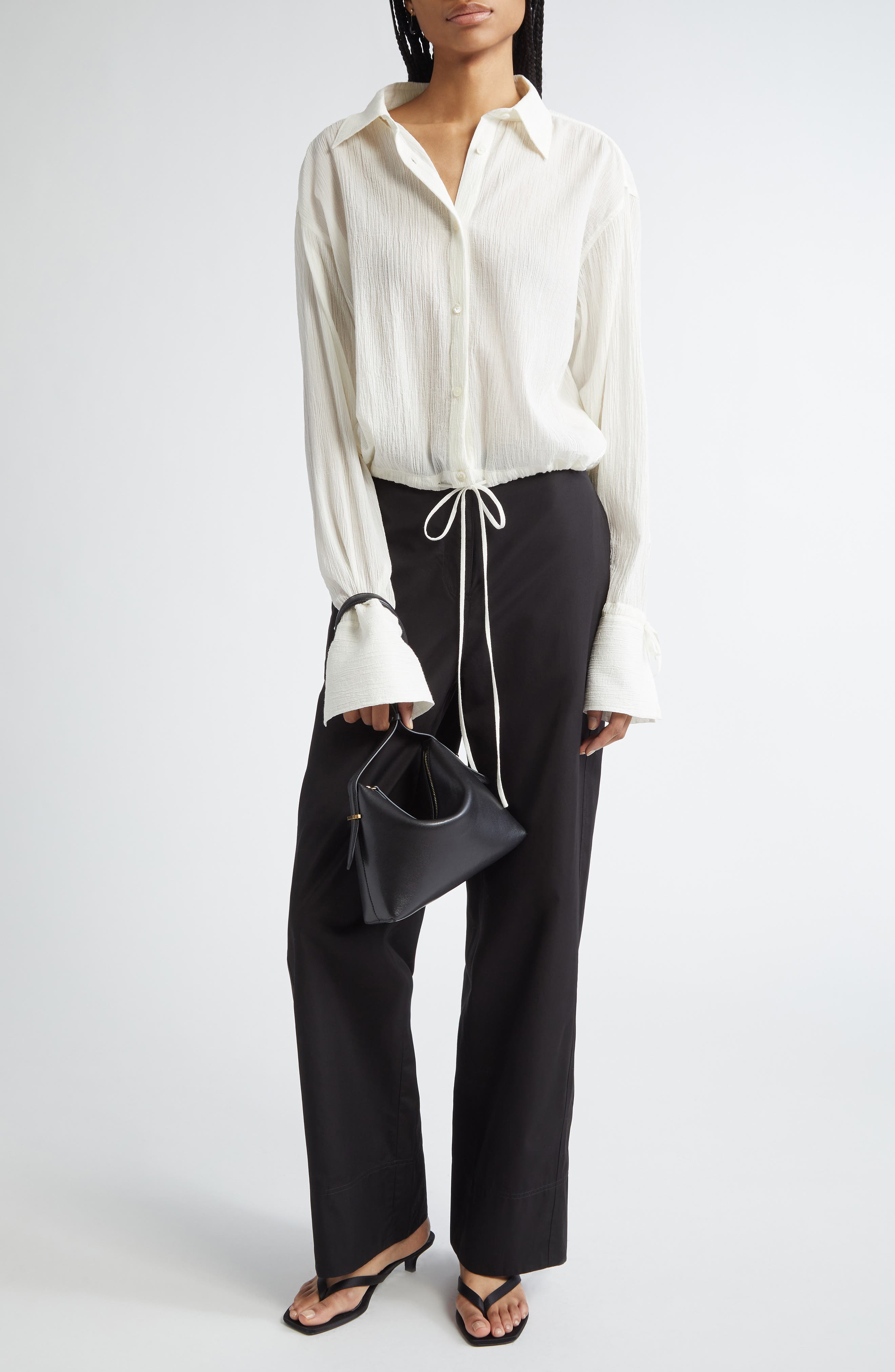Twisted Seam Trousers - image 2