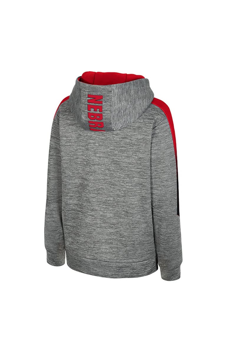 COLOSSEUM Youth Colosseum Gray Nebraska Huskers The Gang Hoodie, Alternate, color, Gray