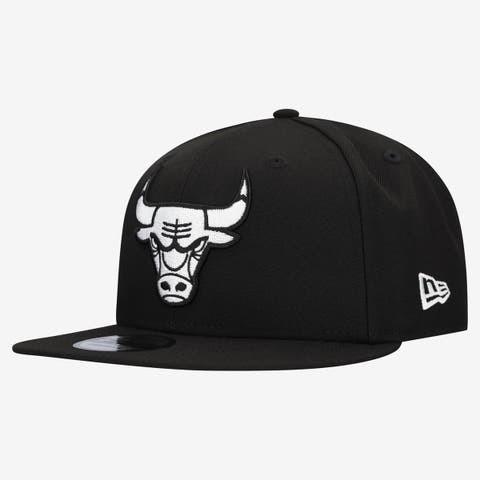 Men's New Era Black Chicago Bulls Team 9FIFTY Snapback Hat