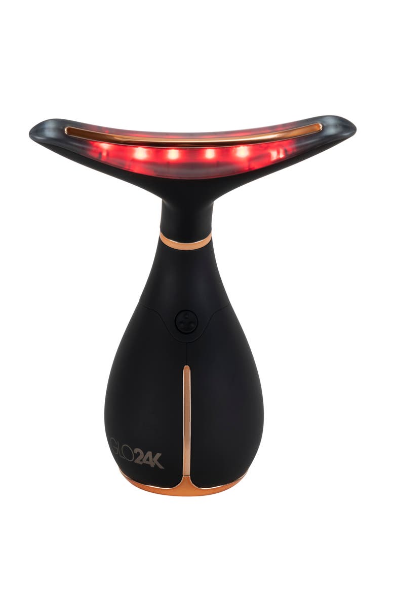 GLO24K UNLEASH THE POWER OF GOLD Skin Rejuvenation Beauty Device for Face and Neck, Alternate, color, Na