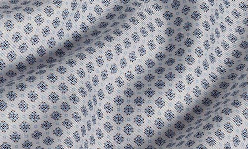 DAVID DONAHUE DAVID DONAHUE NEAT GEO PRINT SPORT SHIRT
