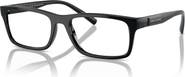 Armani Exchange 55mm Rectangle optical glasses
