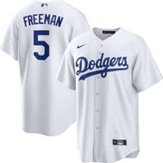 Nike Men's Nike Freddie Freeman White Los Angeles Dodgers Replica Player Jersey