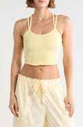 Free People Break a Sweat Free Throw Crop Tank